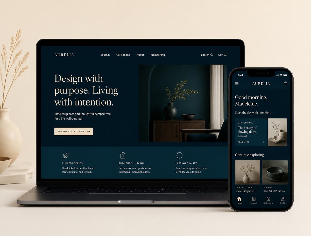 Digital Brand System — Digital & Web by Hamdi Visuals